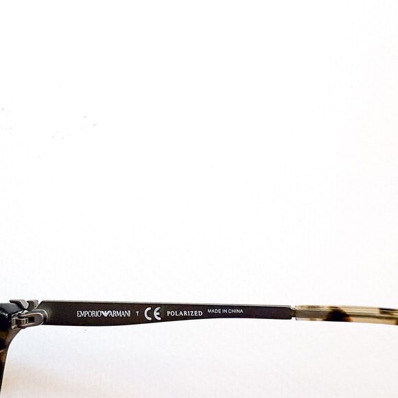 Emporio Armani Women\'s Sunglasses Tortoise Brown Cat-Eye Logo Temples 57 16 140 main image 6